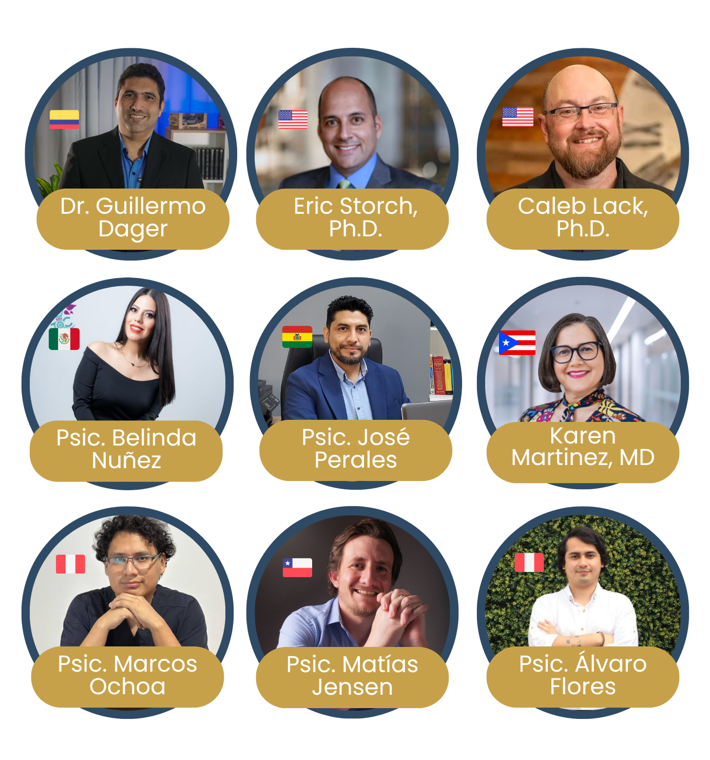 Equipo docente internacional EITOC 2026